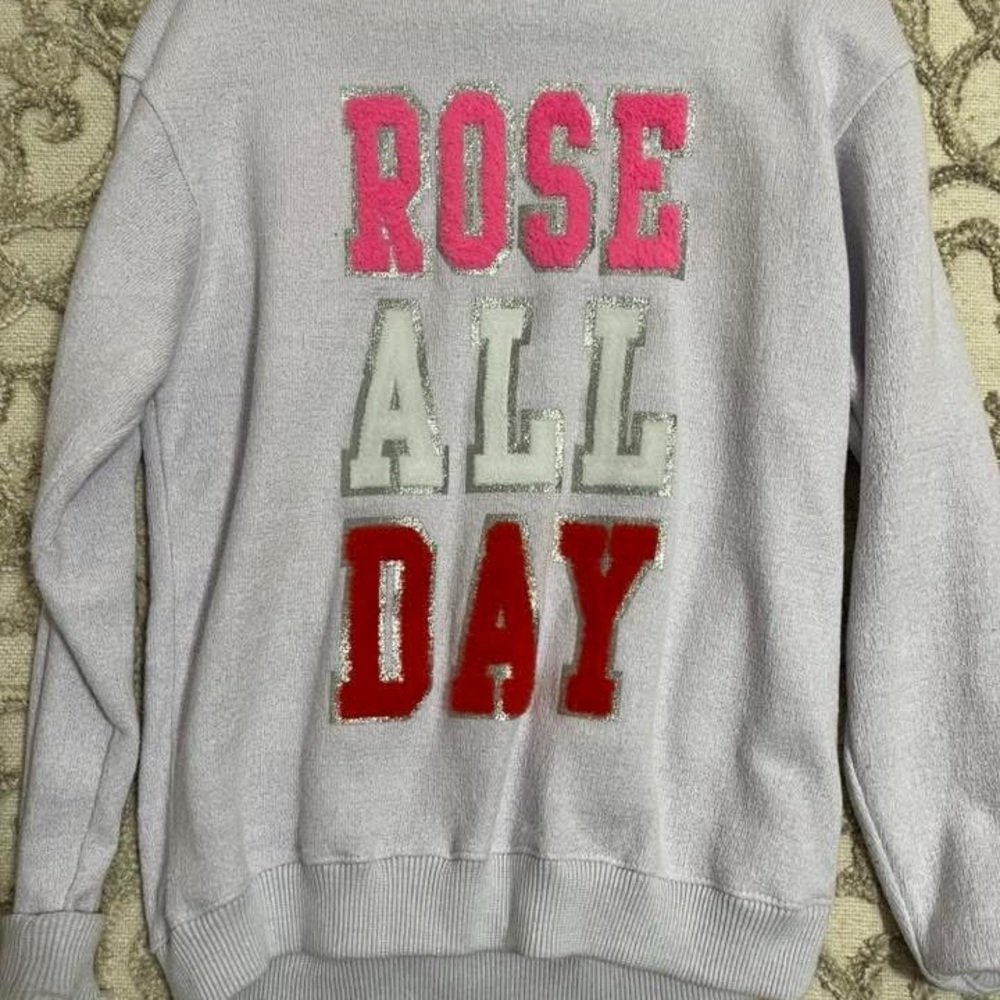 Cozy Graphic Crew Neck Sweater